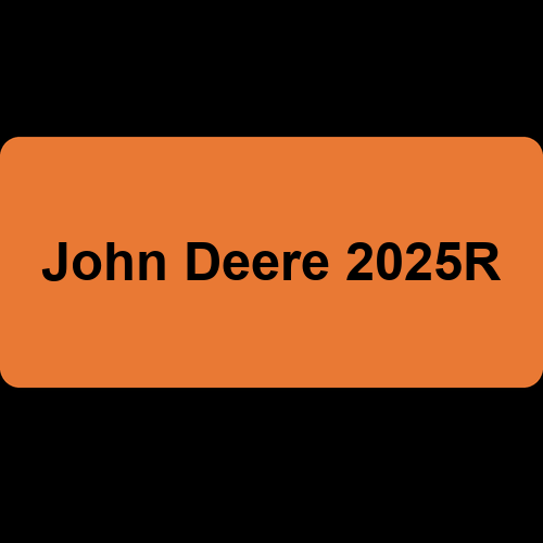 John Deere 2025R